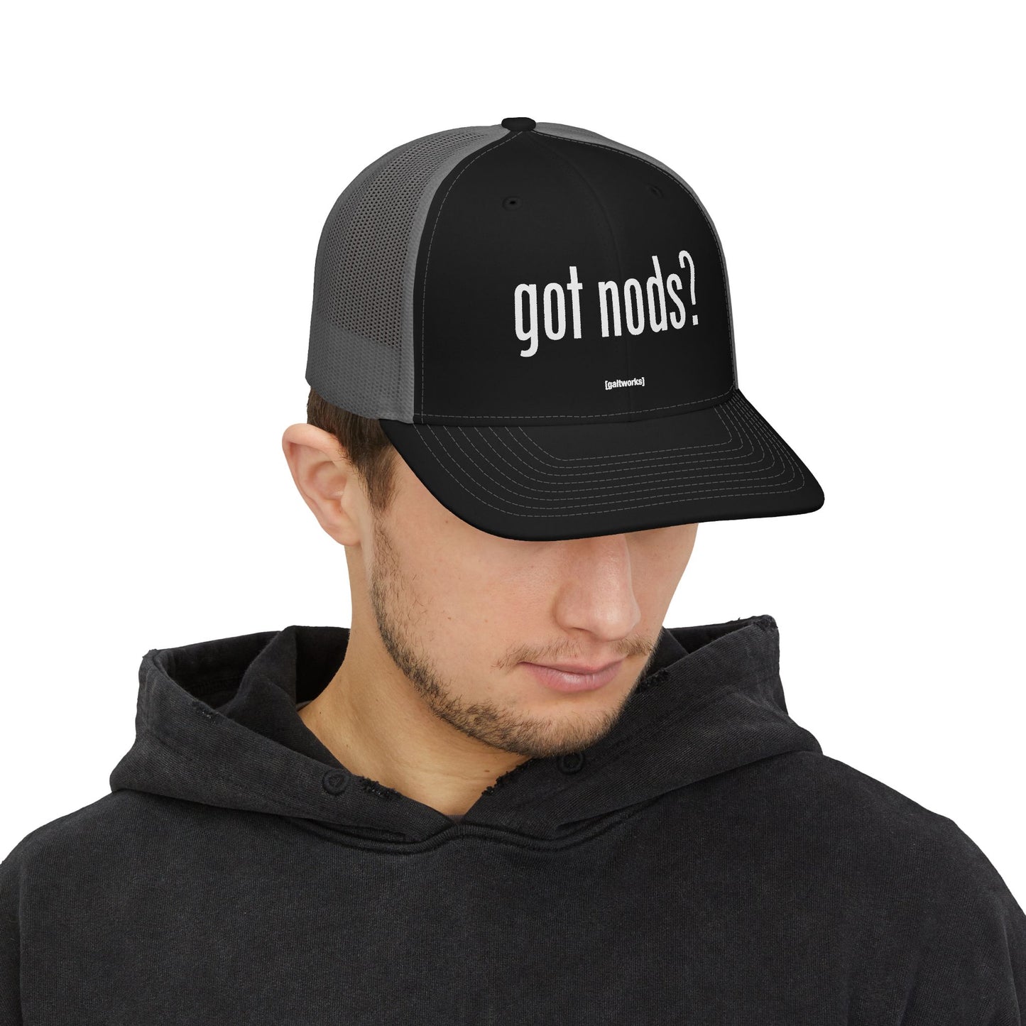 "got nods?" Trucker Cap